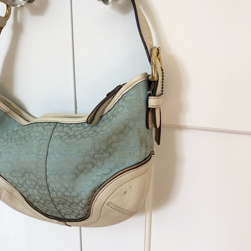 Vintage Coach Signature Mini Hobo Purse - Picture 4 of 5
